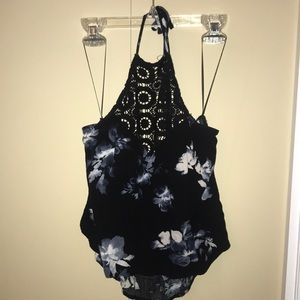 Kendall and Kylie halter top